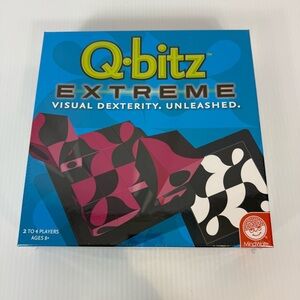 Q-Bitz Extreme Visual Dexterity Unleashed Brain Teaser Game MindWare Complete